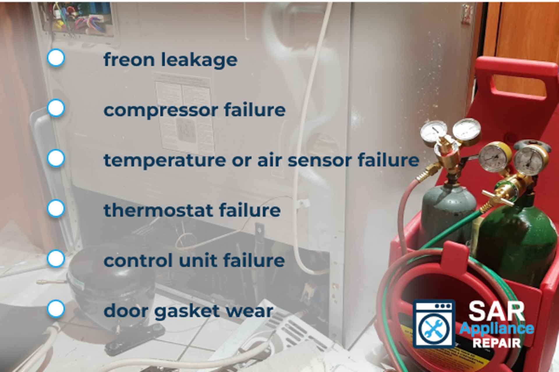 Freezer Repair SAR Cooling & Appliance Repair