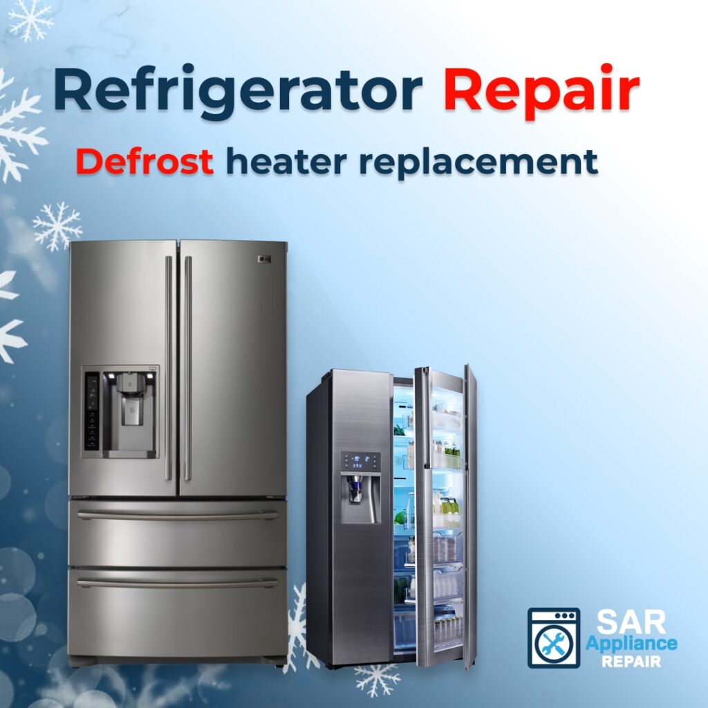 Defrost heater replacement