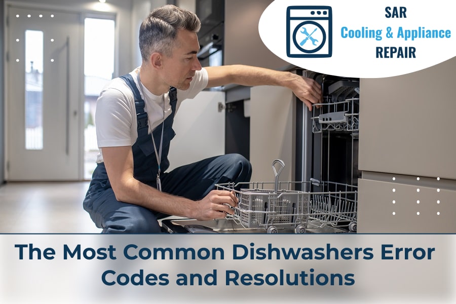 The Most Common Dishwashers Error Codes
