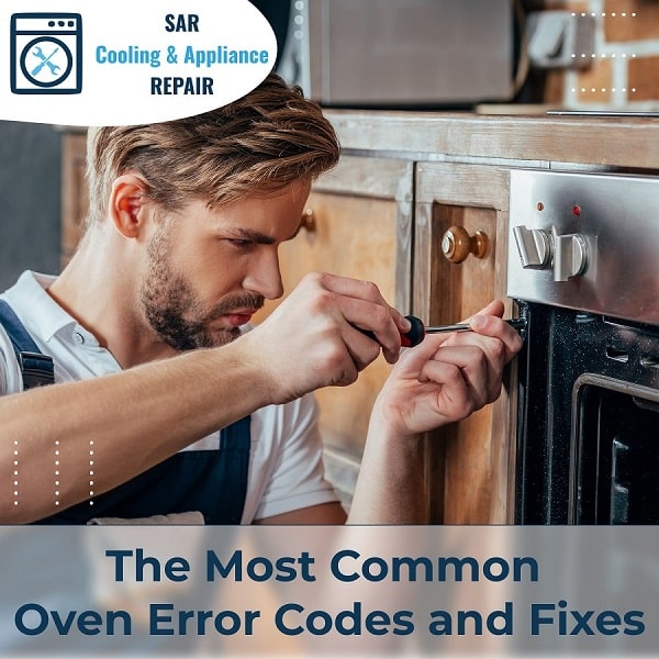 The Most Common Oven Error Codes and Fixes