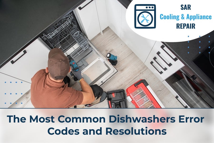 The Most Common Dishwashers error codes
