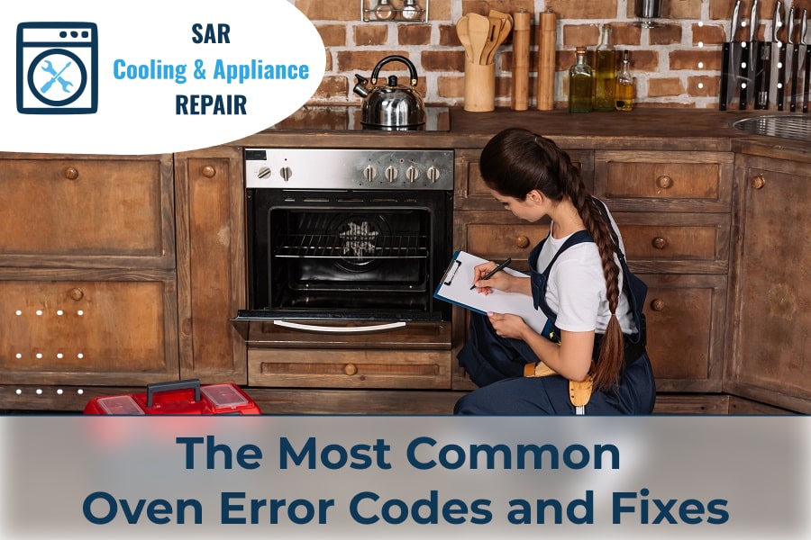 The Most Common Oven Error Codes and Fixes
