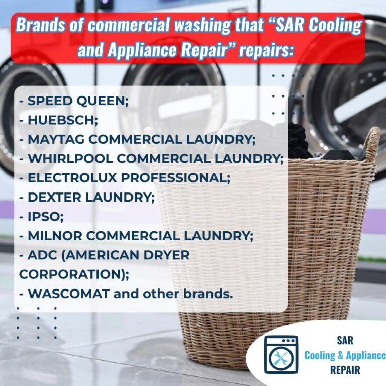 Commercial Laundry Washing Machine Repair
