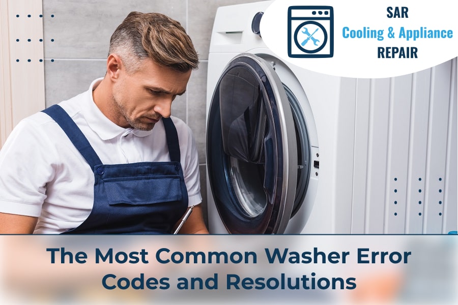 The Most Common Washer Error Codes and Resolutions
