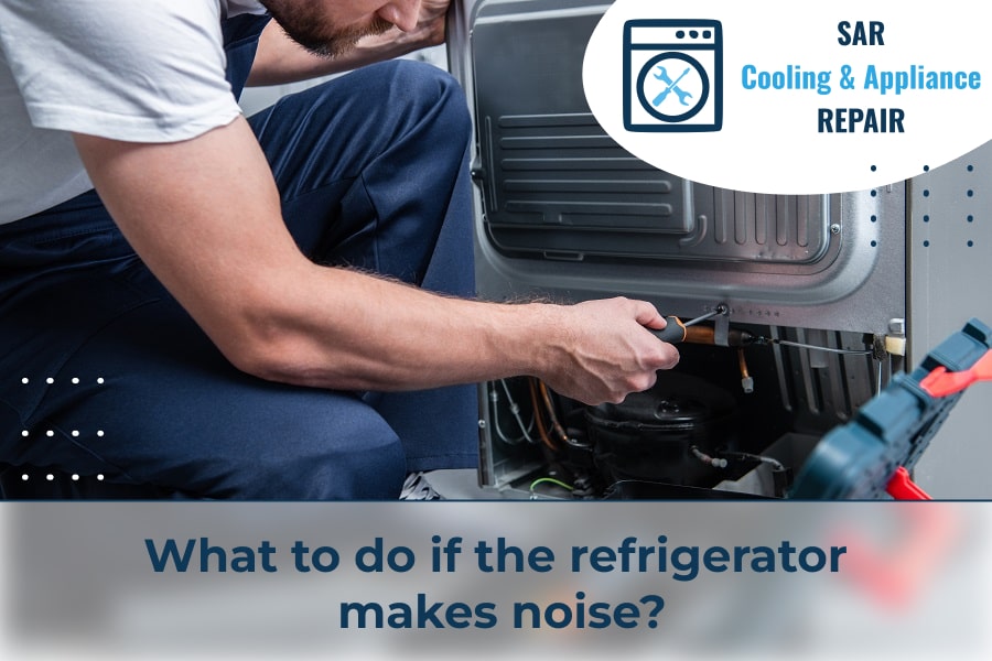 What to do if the refrigerator makes noise