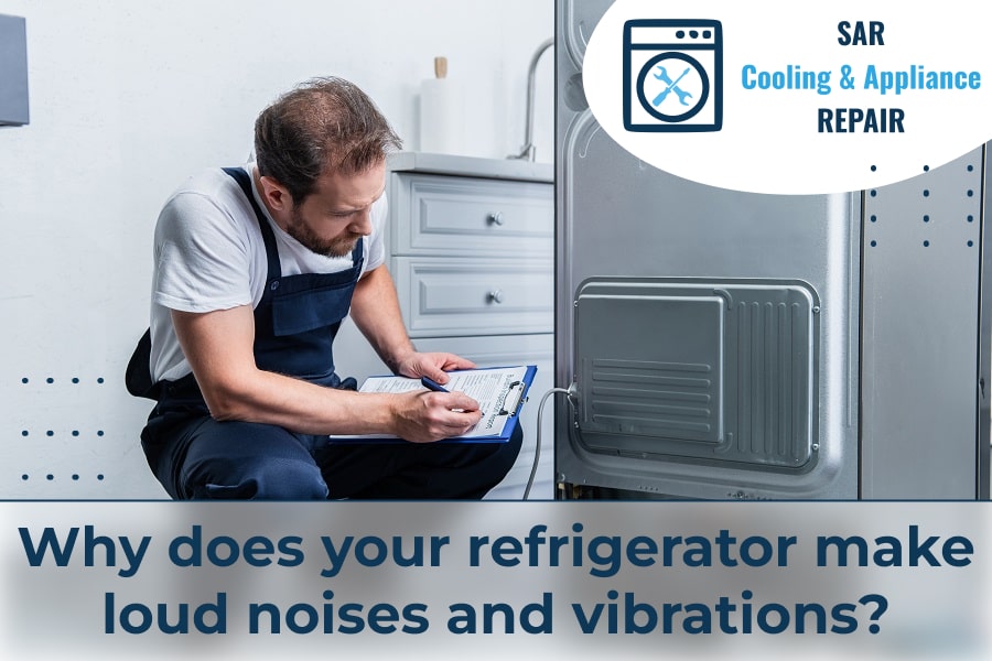 Why does your refrigerator make loud noises and vibrations