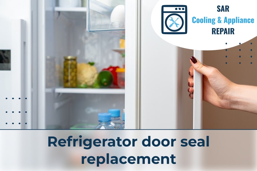 Can i replace refrigerator door seal