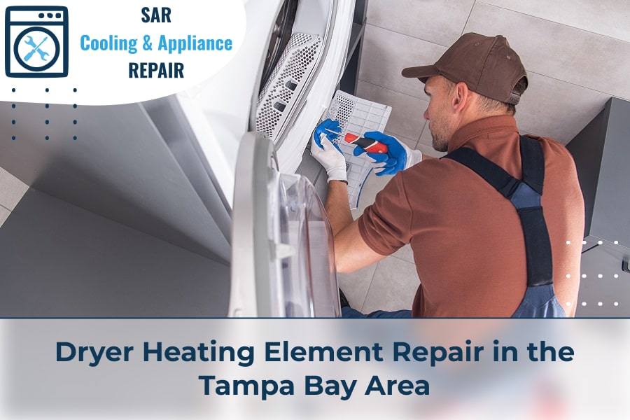 Dryer Heating Element Repair in the Tampa Bay Area