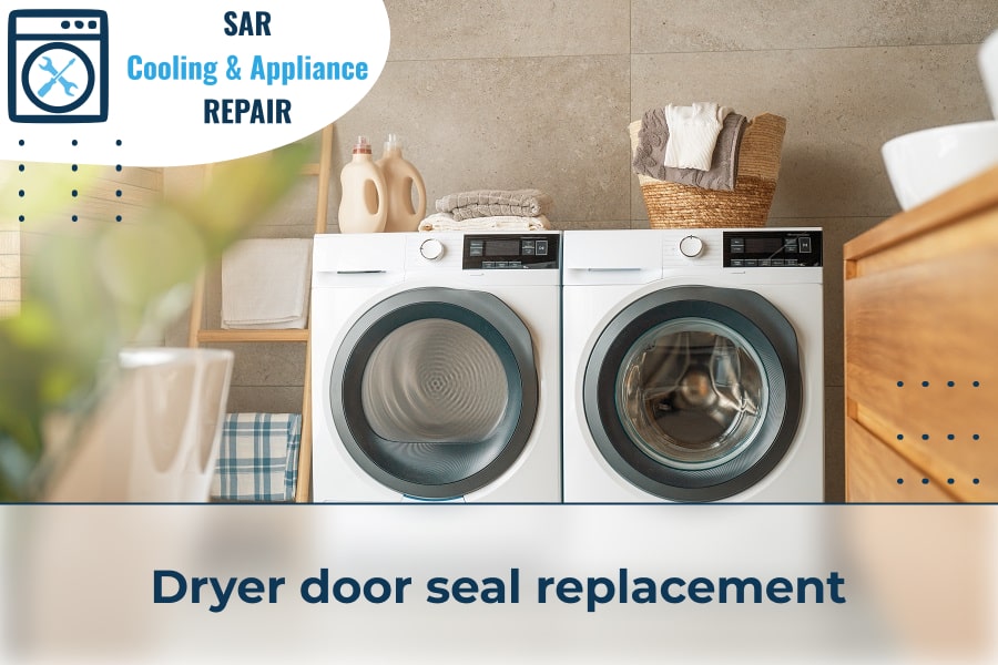 Process of Dryer Door Seal Replacement