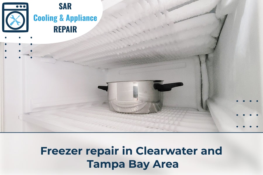 Freezer repair in Clearwater and Tampa Bay Area