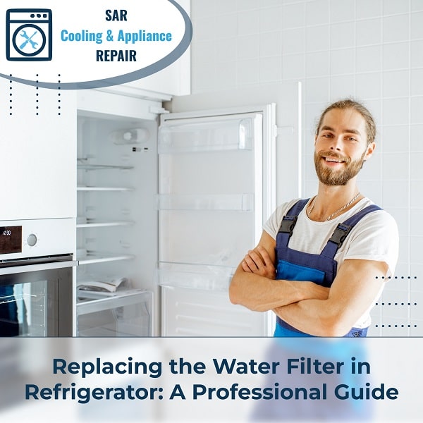 Replacing the Water Filter in Refrigerator