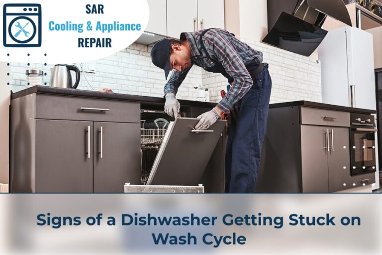 Dishwasher stuck on wash cycle SAR Cooling & Appliance Repair