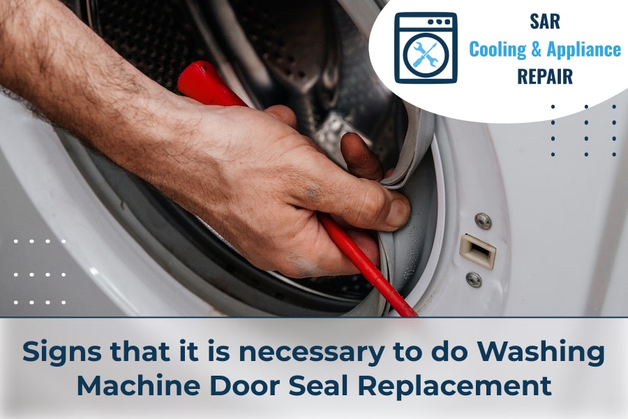 Signs that it is necessary to do Washing Machine Door Seal Replacement