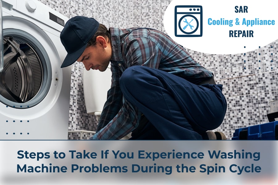 Steps to Take If You Experience Washing Machine Problems During the Spin Cycle