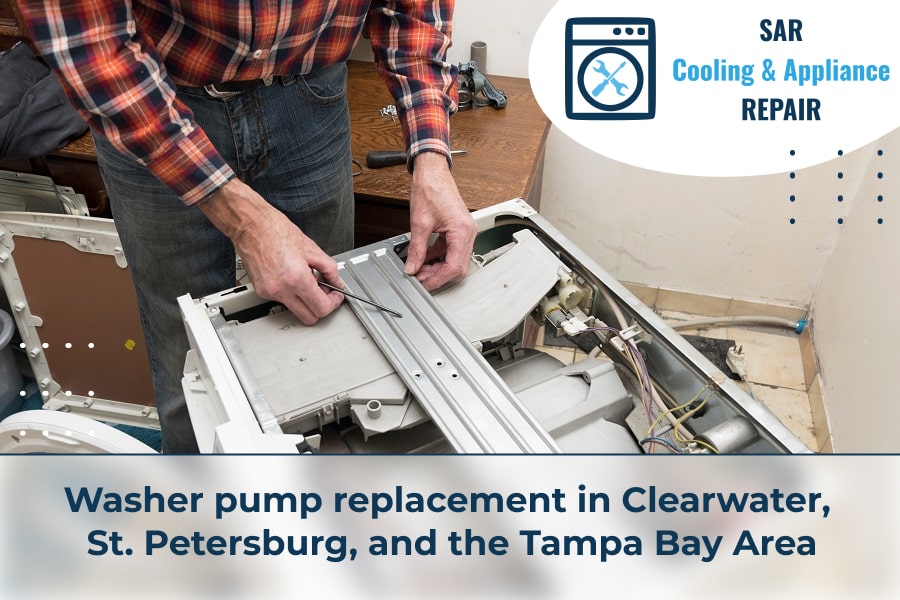 Washer pump replacement in Clearwater, St. Petersburg, and the Tampa Bay Area