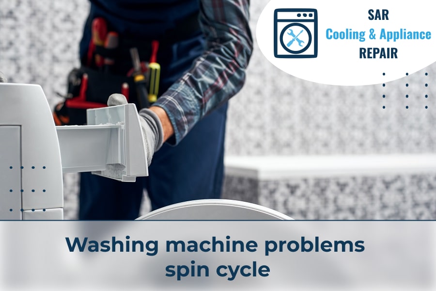 Washing machine problems spin cycle 