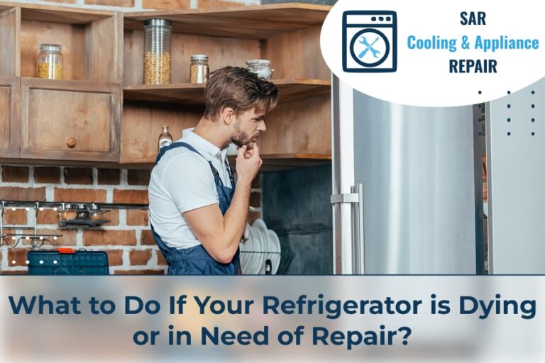 Signs refrigerator is dying SAR Cooling & Appliance Repair