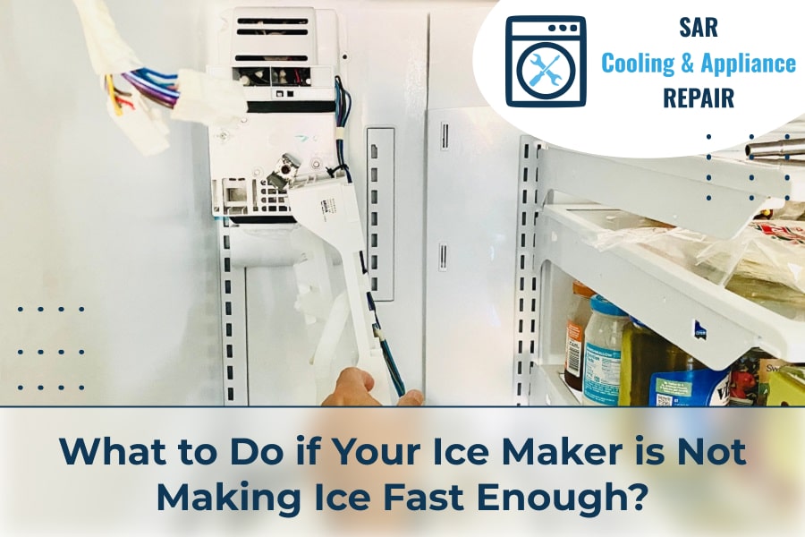 What to Do if Your Ice Maker is Not Making Ice Fast Enough