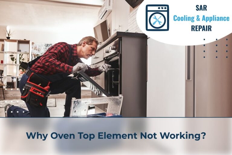 Oven top element not working SAR Cooling & Appliance Repair