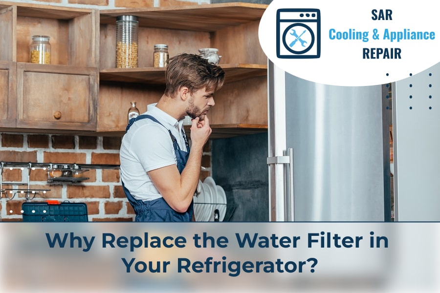 Why Replace the Water Filter in Your Refrigerator