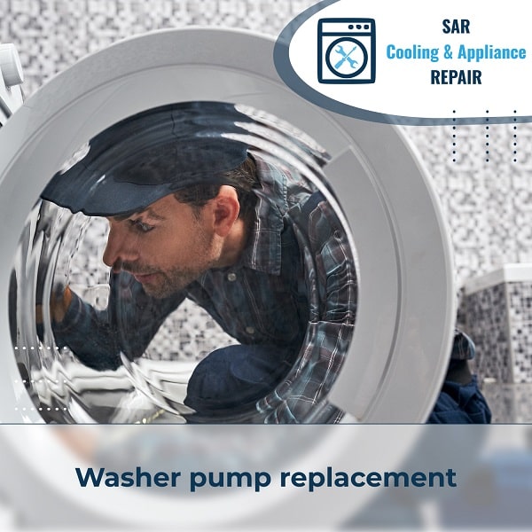 washing machine pump replacement