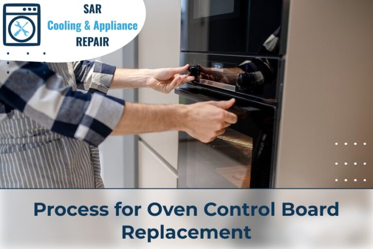 Oven control board replacement SAR Cooling & Appliance Repair
