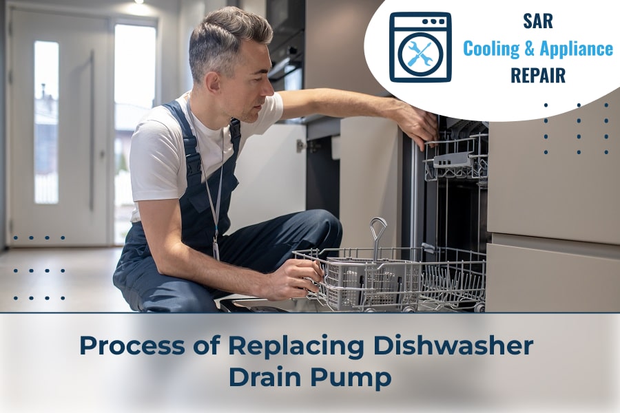 Process of Replacing Dishwasher Drain Pump