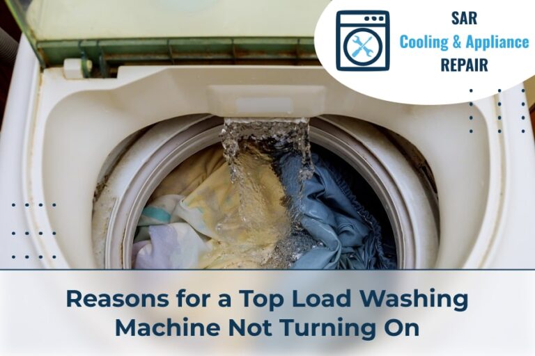 Top load washing machine not turning on washing machine repair