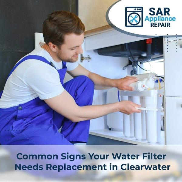SAR Appliance Repair's Guide to Recognizing Water Filter Issues