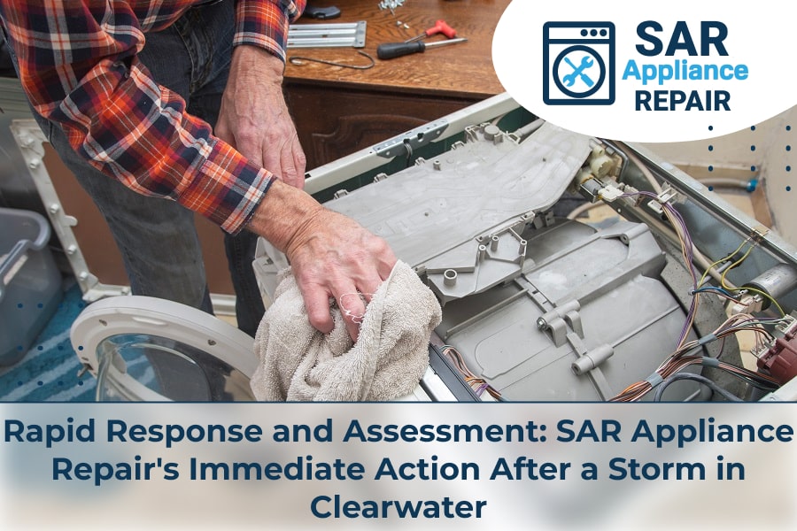 SAR Appliance Repair's Immediate Action After a Storm in Clearwater